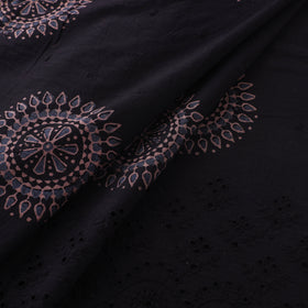 Natural Dyed Hand Block Print Ajrakh Cotton Hakoba Fabric 31