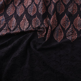 Natural Dyed Hand Block Print Ajrakh Cotton Hakoba Fabric 33