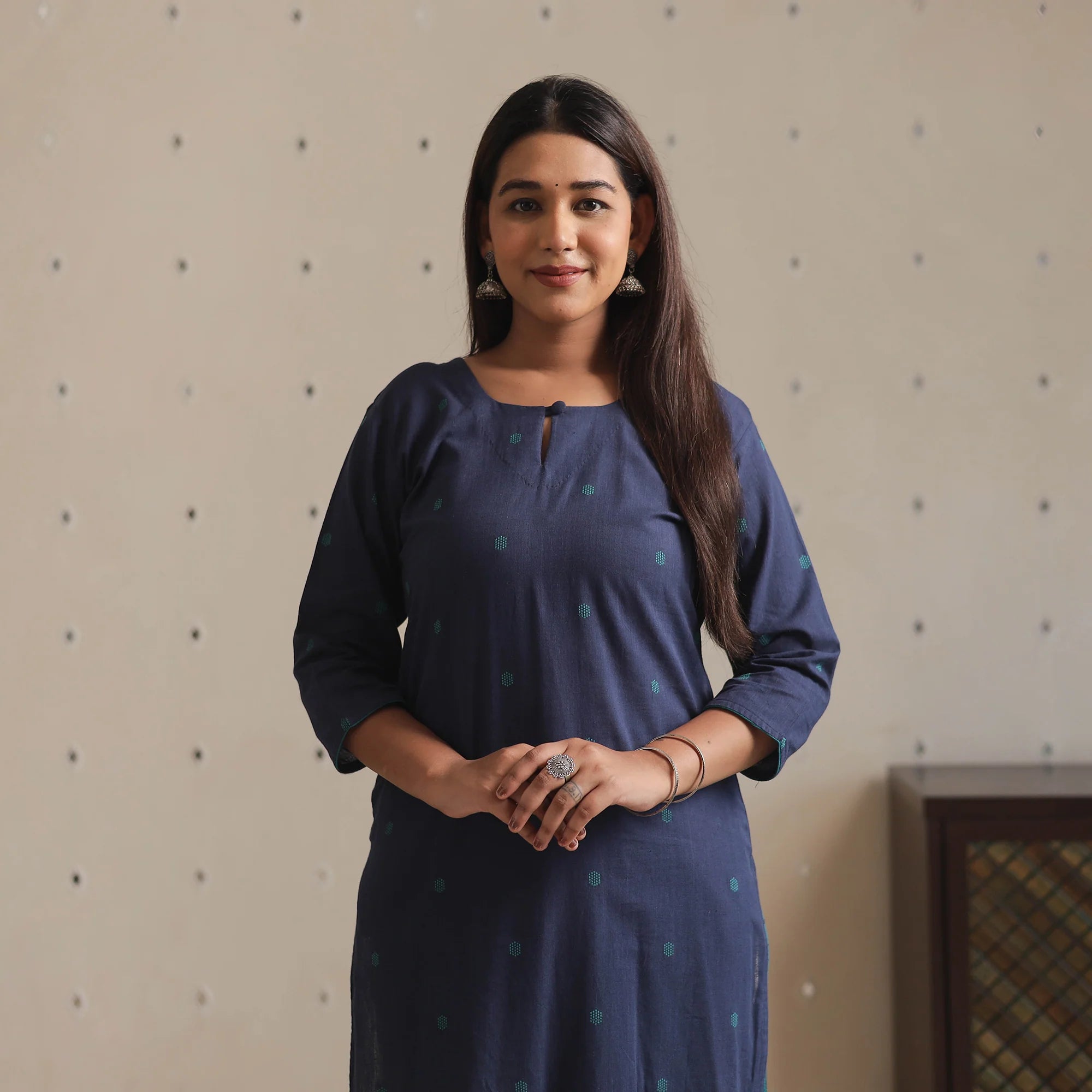 Jacquard Kurti