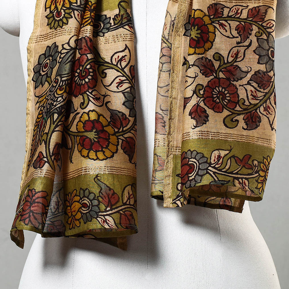 kalamkari silk stole