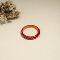 Red - Channapatna Handcrafted Wooden Bangle (Size - 2-8) 77