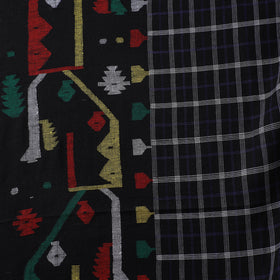 Pure Handloom Cotton Bengal Jamdani Fabric 01