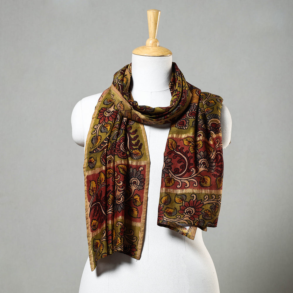 kalamkari silk stole