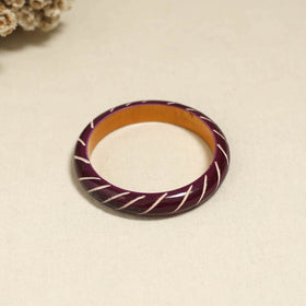 Purple - Channapatna Handcrafted Wooden Bangle (Size - 2-6) 64