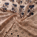 Natural Dyed Hand Block Print Ajrakh Cotton Hakoba Fabric 36