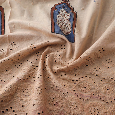 Natural Dyed Hand Block Print Ajrakh Cotton Hakoba Fabric 39