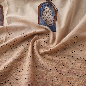 Natural Dyed Hand Block Print Ajrakh Cotton Hakoba Fabric 39