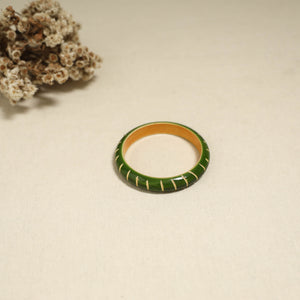 Green - Channapatna Handcrafted Wooden Bangle (Size - 2-8) 78