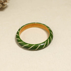 Green - Channapatna Handcrafted Wooden Bangle (Size - 2-8) 82