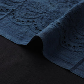 Natural Dyed Hand Block Print Ajrakh Cotton Hakoba Fabric 41