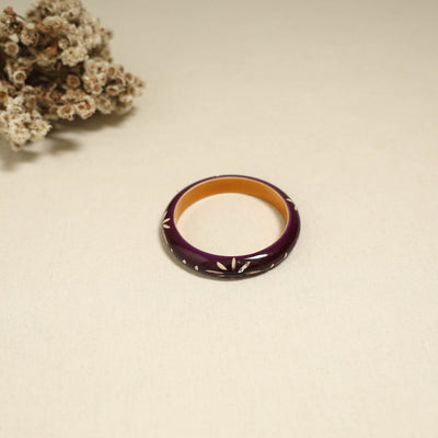 Purple - Channapatna Handcrafted Wooden Bangle (Size - 2-8) 84