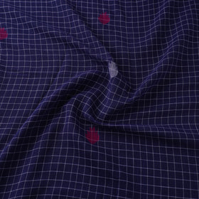 Pure Handloom Cotton Bengal Jamdani Fabric 09