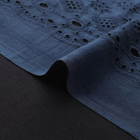 Natural Dyed Hand Block Print Ajrakh Cotton Hakoba Fabric 43