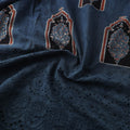 Natural Dyed Hand Block Print Ajrakh Cotton Hakoba Fabric 44