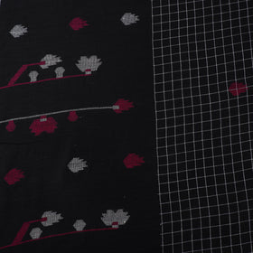 Pure Handloom Cotton Bengal Jamdani Fabric 10