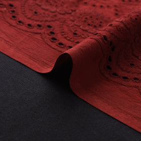 Natural Dyed Hand Block Print Ajrakh Cotton Hakoba Fabric 45