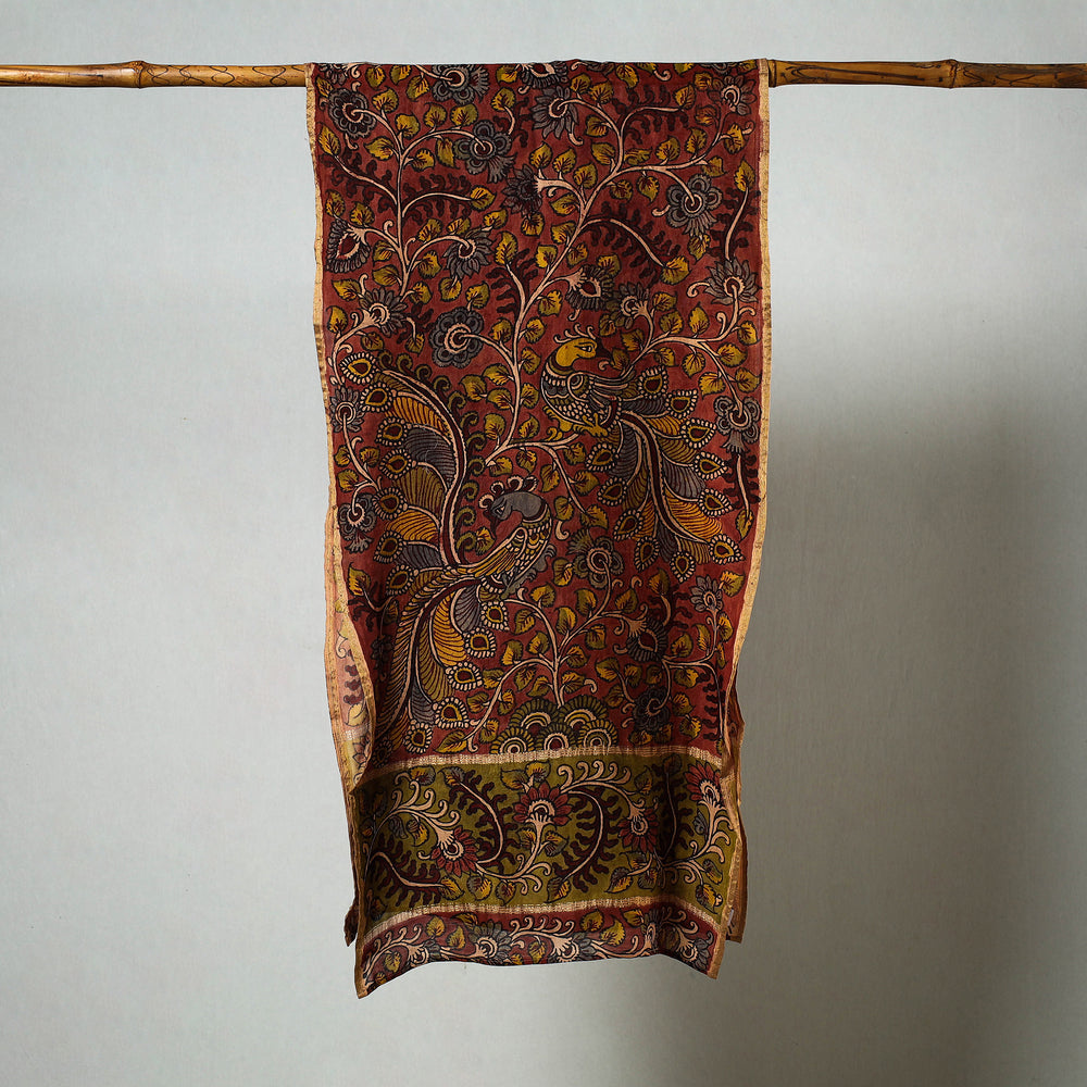 kalamkari silk stole