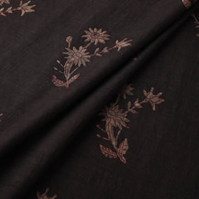Akola Hand Block Printed Handloom Chanderi Slub Fabric 03