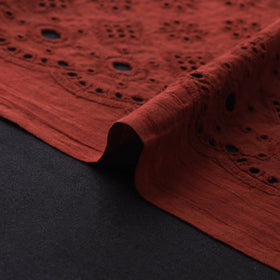 Natural Dyed Hand Block Print Ajrakh Cotton Hakoba Fabric 47