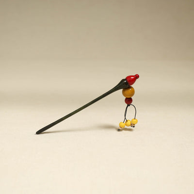 Black - Channapatna Handcrafted Wooden Juda Stick 11