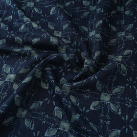 Akola Hand Block Printed Handloom Chanderi Slub Fabric 04