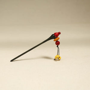 Black - Channapatna Handcrafted Wooden Juda Stick 13