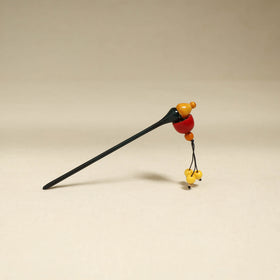 Black - Channapatna Handcrafted Wooden Juda Stick 14