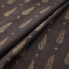 Akola Hand Block Printed Handloom Chanderi Slub Fabric 08