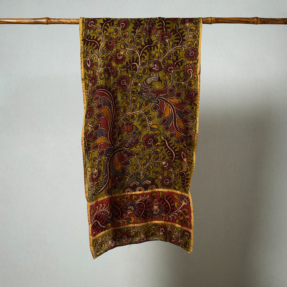 kalamkari silk stole