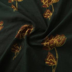 Akola Hand Block Printed Handloom Chanderi Slub Fabric 09