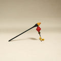 Black - Channapatna Handcrafted Wooden Juda Stick 17