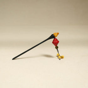 Black - Channapatna Handcrafted Wooden Juda Stick 17
