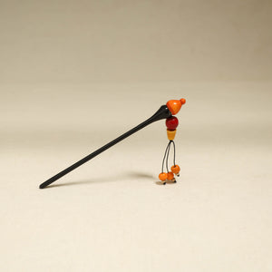 Black - Channapatna Handcrafted Wooden Juda Stick 19
