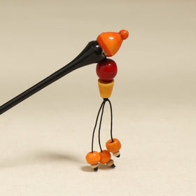 Black - Channapatna Handcrafted Wooden Juda Stick 19