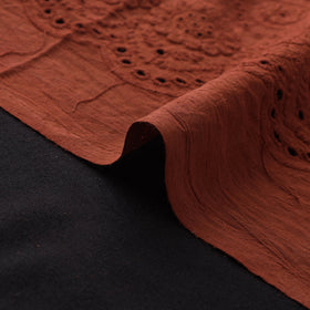 Natural Dyed Hand Block Print Ajrakh Cotton Hakoba Fabric 50