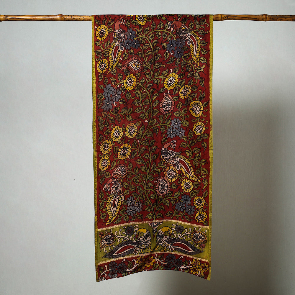 kalamkari silk stole