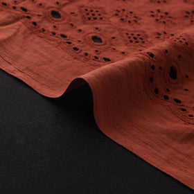 Natural Dyed Hand Block Print Ajrakh Cotton Hakoba Fabric 53