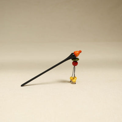 Black - Channapatna Handcrafted Wooden Juda Stick 24
