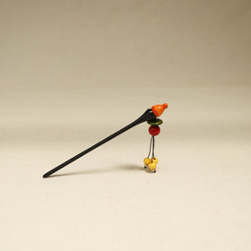Black - Channapatna Handcrafted Wooden Juda Stick 24