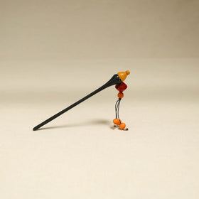 Black - Channapatna Handcrafted Wooden Juda Stick 25
