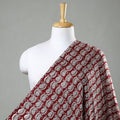 Buy Bagh Block Printed Modal Silk Fabric Online at iTokri.com