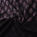 Natural Dyed Hand Block Print Ajrakh Cotton Hakoba Fabric 56