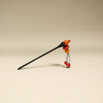 Black - Channapatna Handcrafted Wooden Juda Stick 27