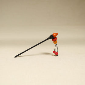 Black - Channapatna Handcrafted Wooden Juda Stick 27