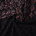 Natural Dyed Hand Block Print Ajrakh Cotton Hakoba Fabric 57