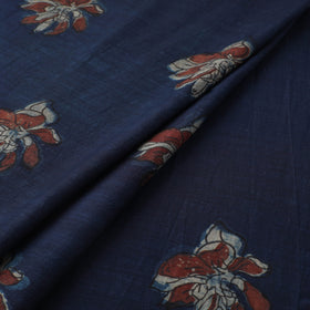 Akola Hand Block Printed Handloom Chanderi Slub Fabric 15