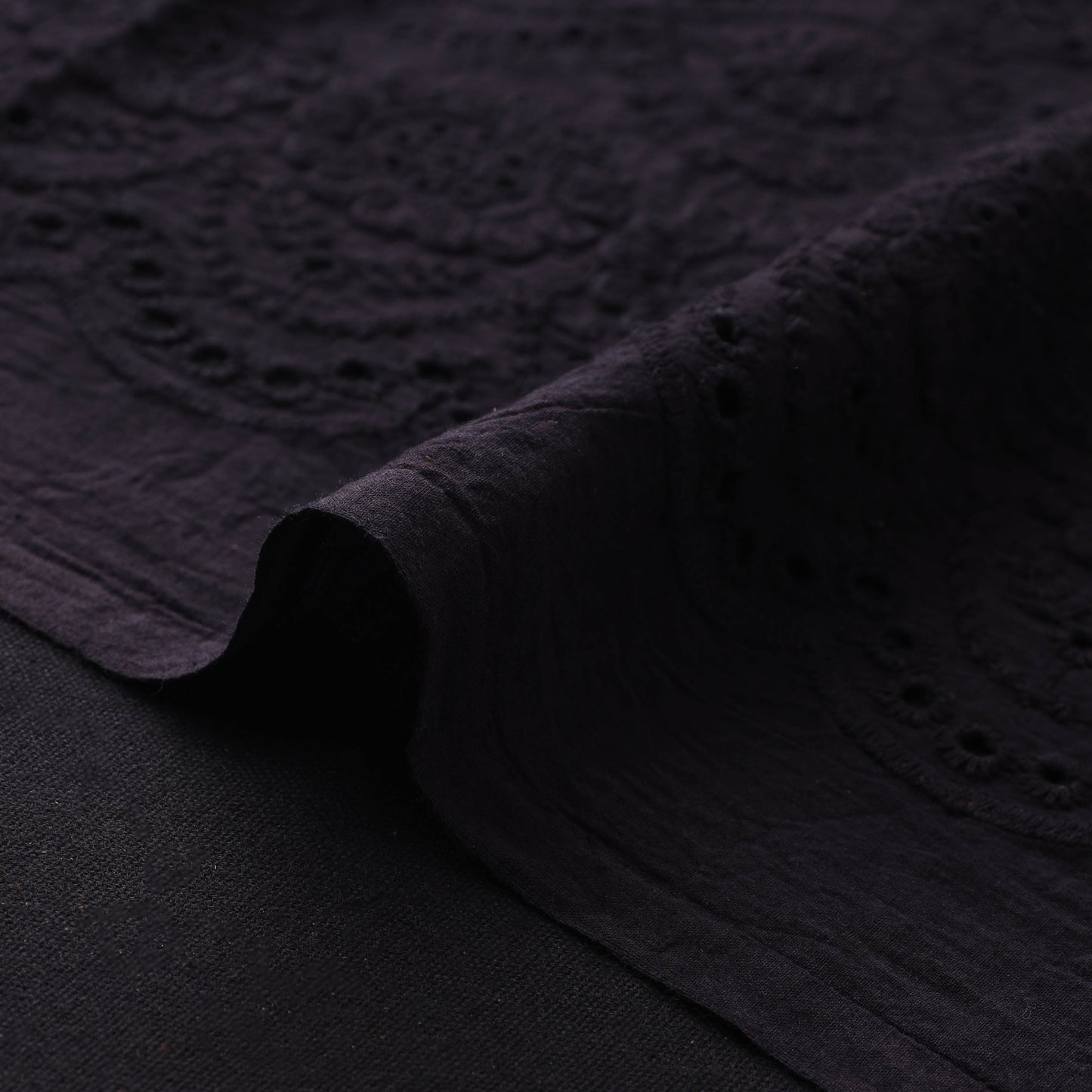 Natural Dyed Hand Block Print Ajrakh Cotton Hakoba Fabric 59