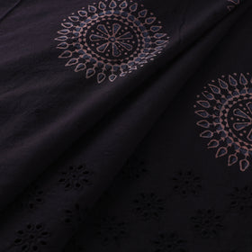 Natural Dyed Hand Block Print Ajrakh Cotton Hakoba Fabric 61