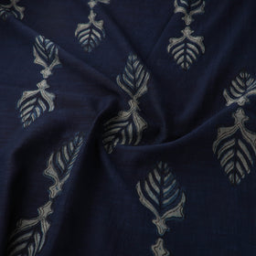 Akola Hand Block Printed Handloom Chanderi Slub Fabric 20