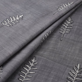 Akola Hand Block Printed Handloom Chanderi Slub Fabric 21